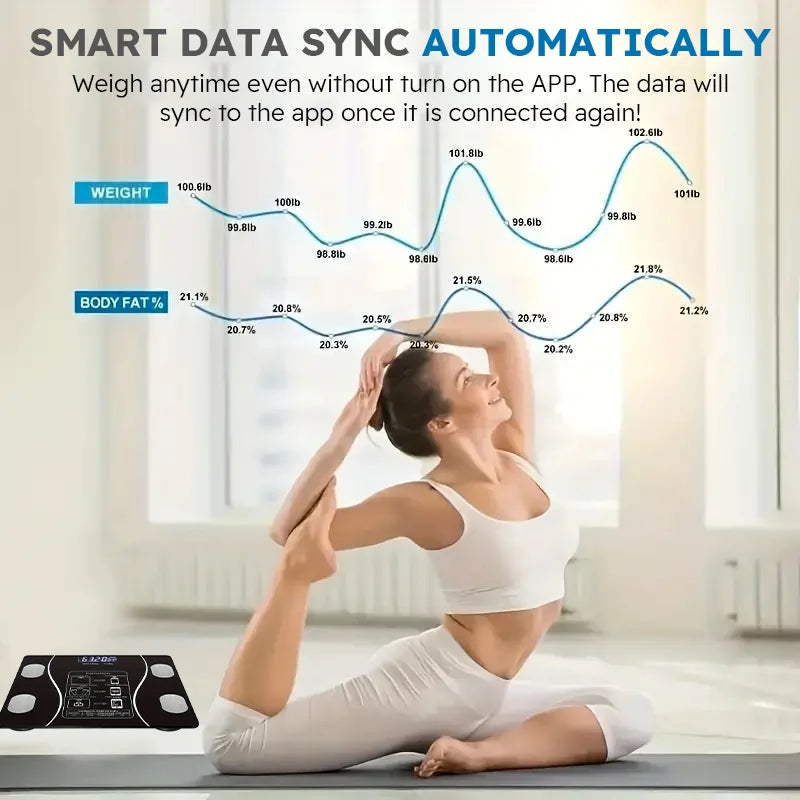 Smart Body Wireless Fat Scale