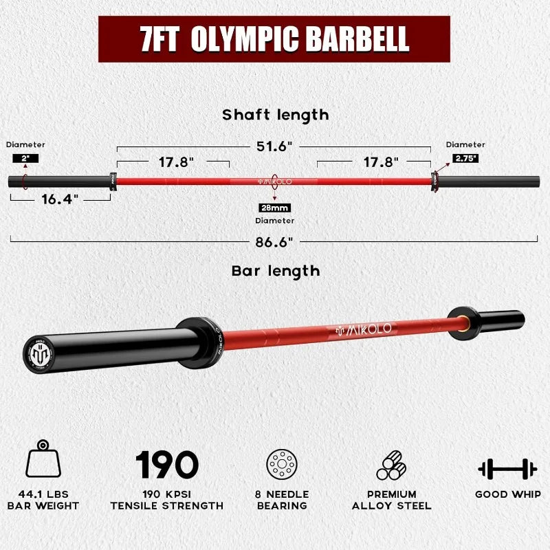 7ft Barbell
