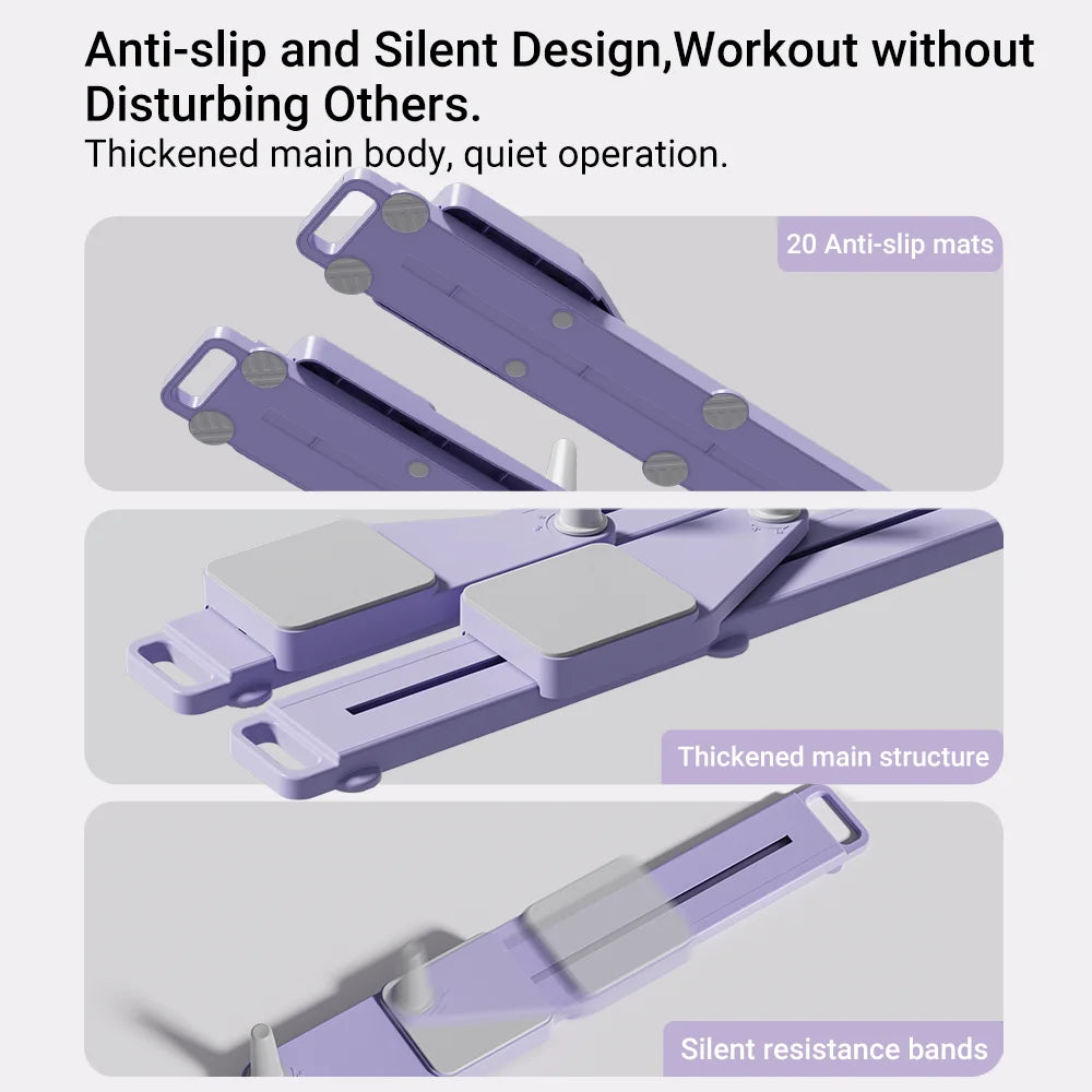 Abs & Ski Board - Portable Core/Leg Trainer