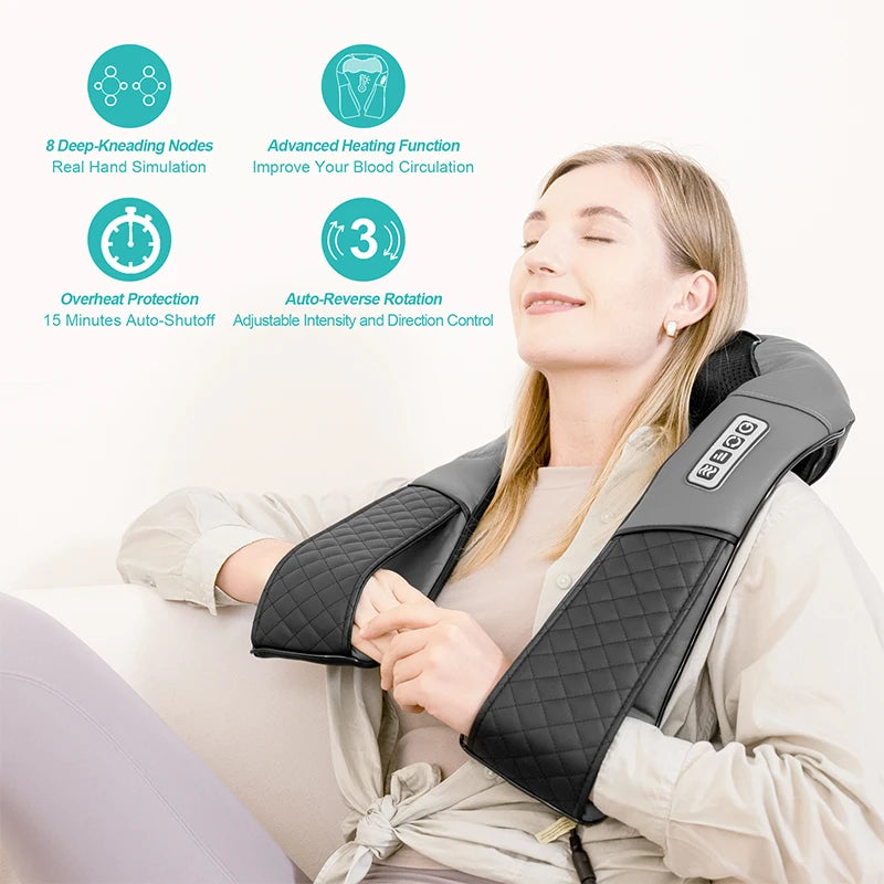 Electric Neck And Back Massager