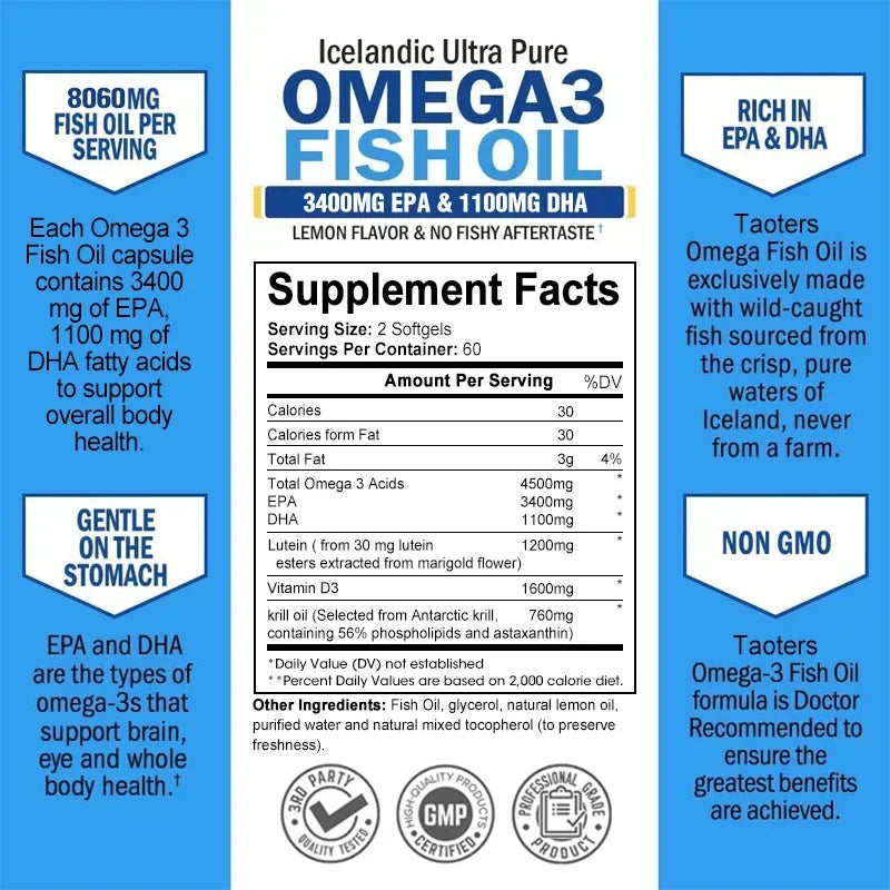 Omega-3 Fish Oil Supplement