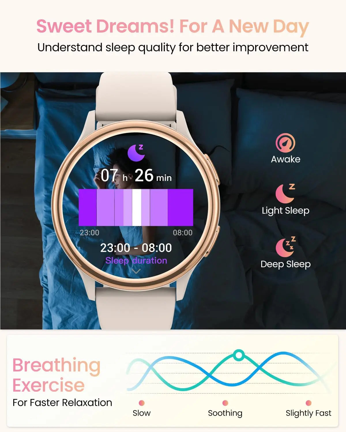 Smart Watch Fitness Tracker