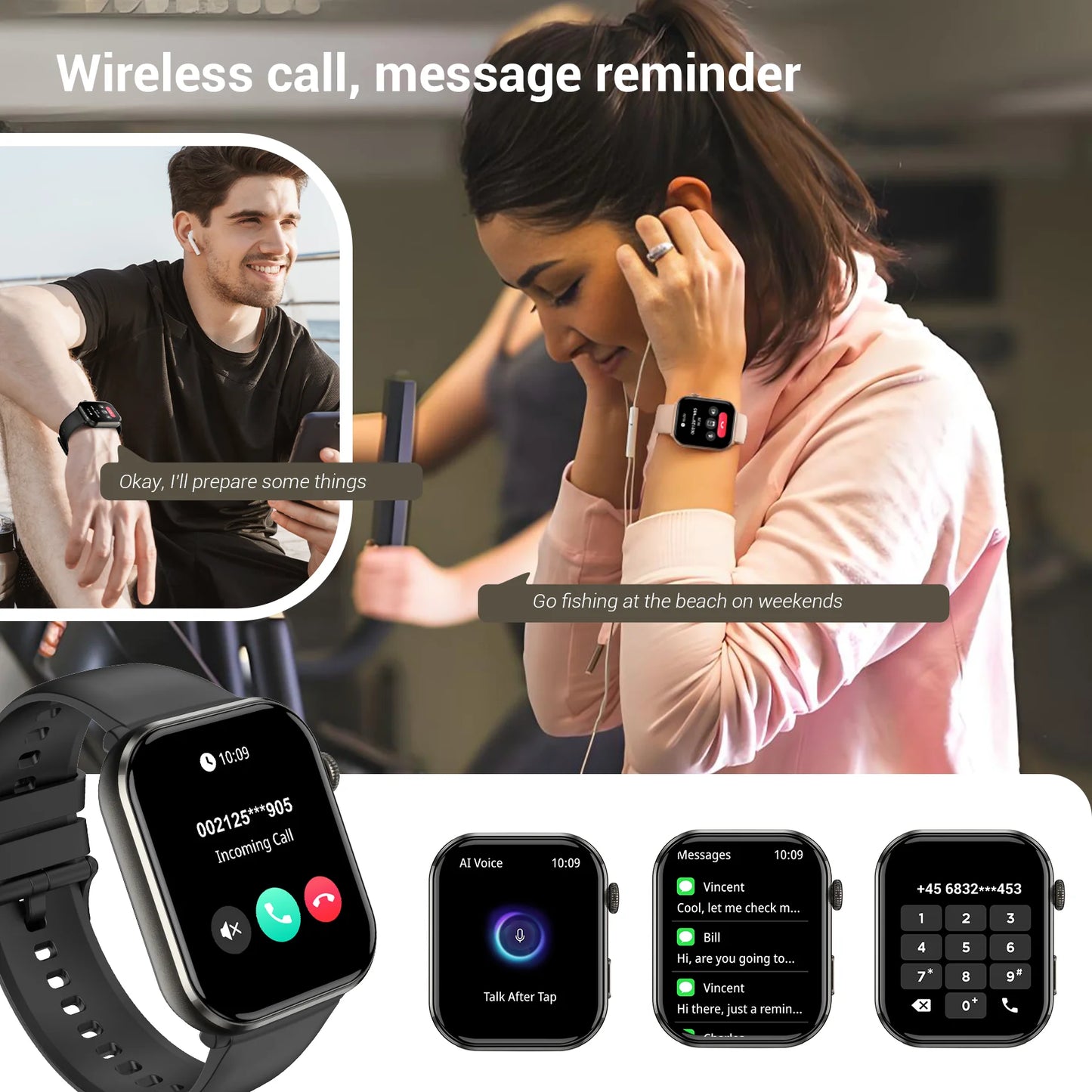 R60 Smartwatch Fitness Tracker