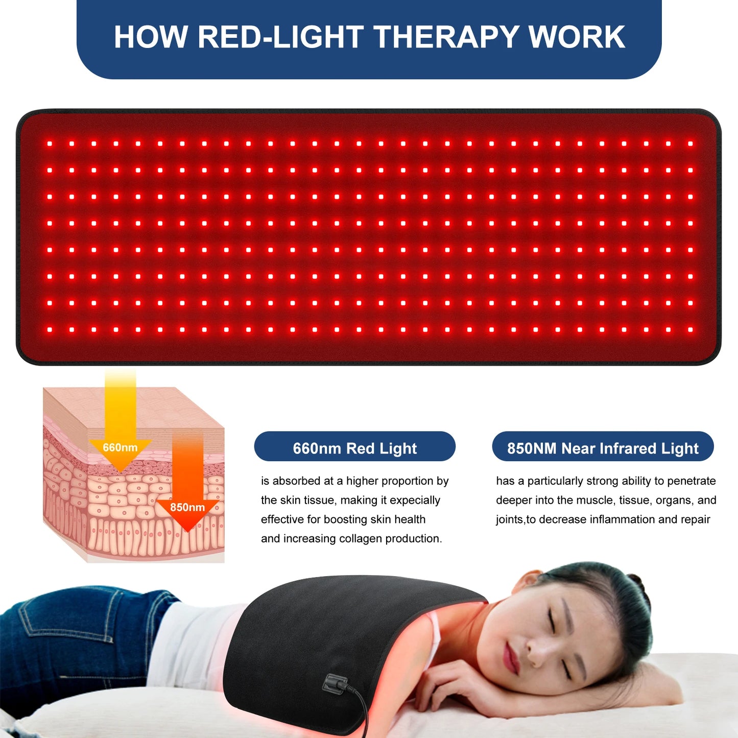 Red Light Mat  Infrared Therapy