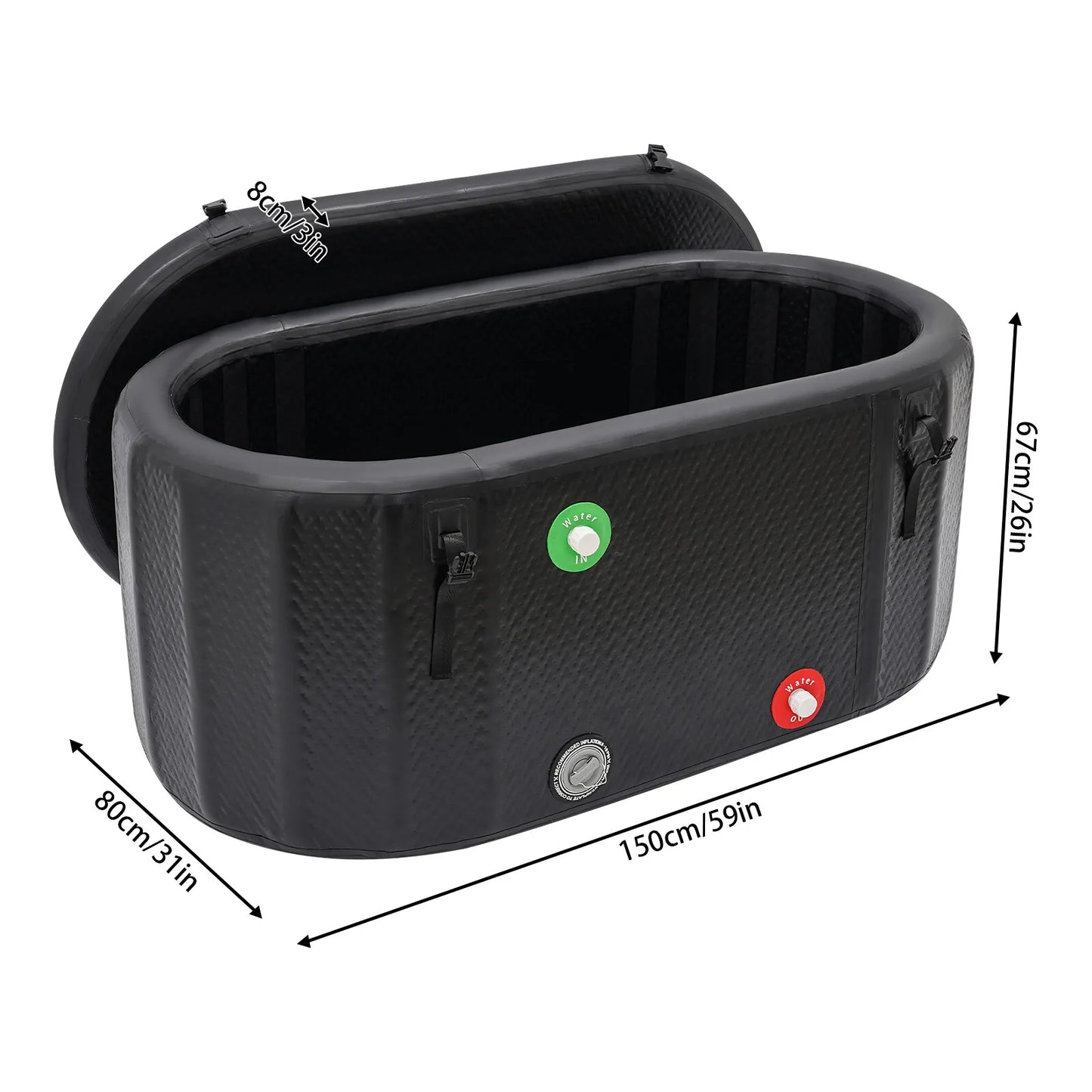 Professional Collapsible Ice Bath Tub