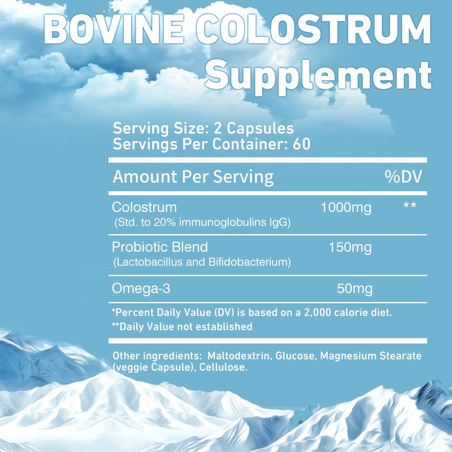 Bovine Colostrum Supplement
