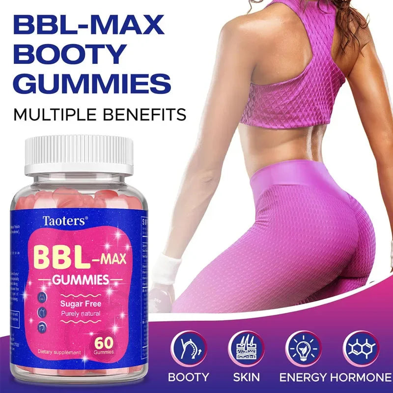 BBL- MAX Buttocks Enlargement Gummies
