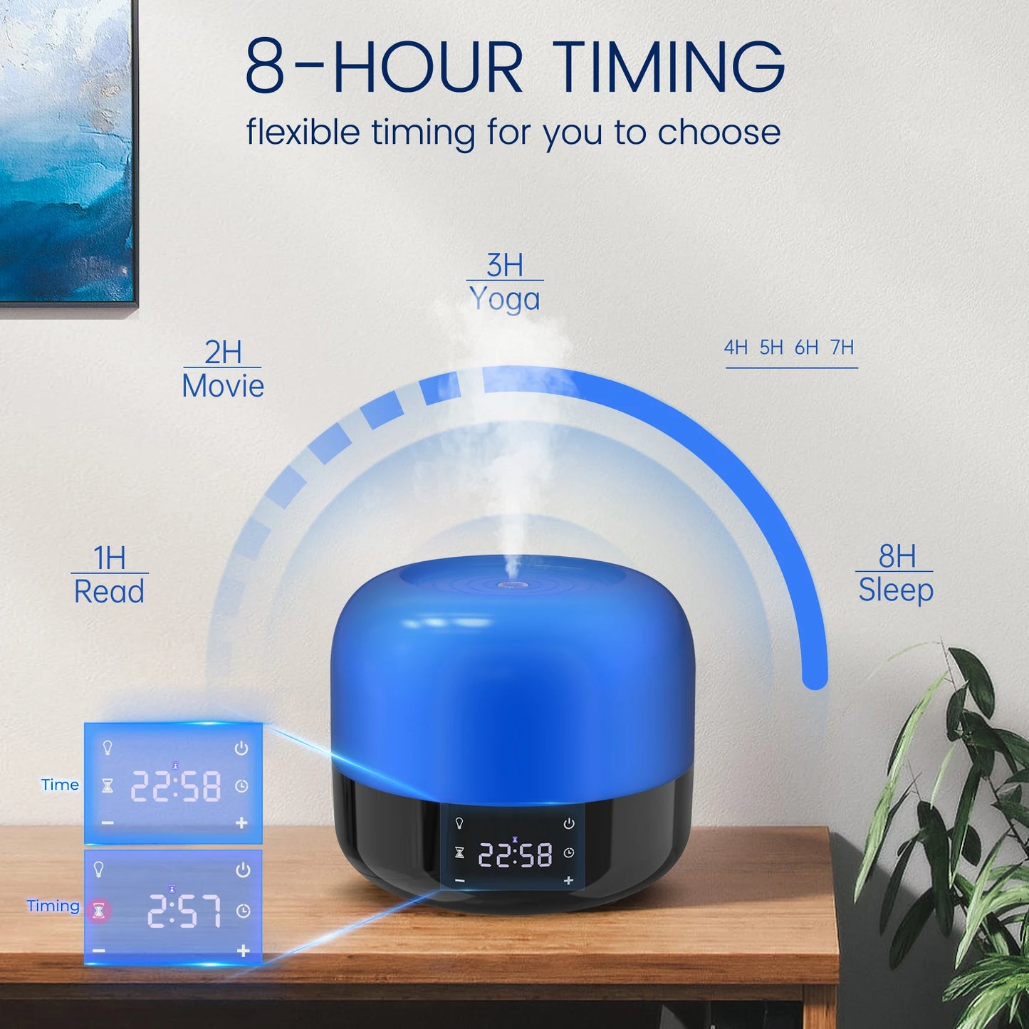 Mini Air Humidifier Aroma Diffuser