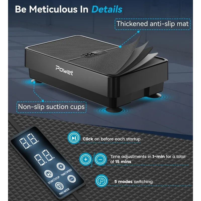 Vibration Plate Exercise Machine