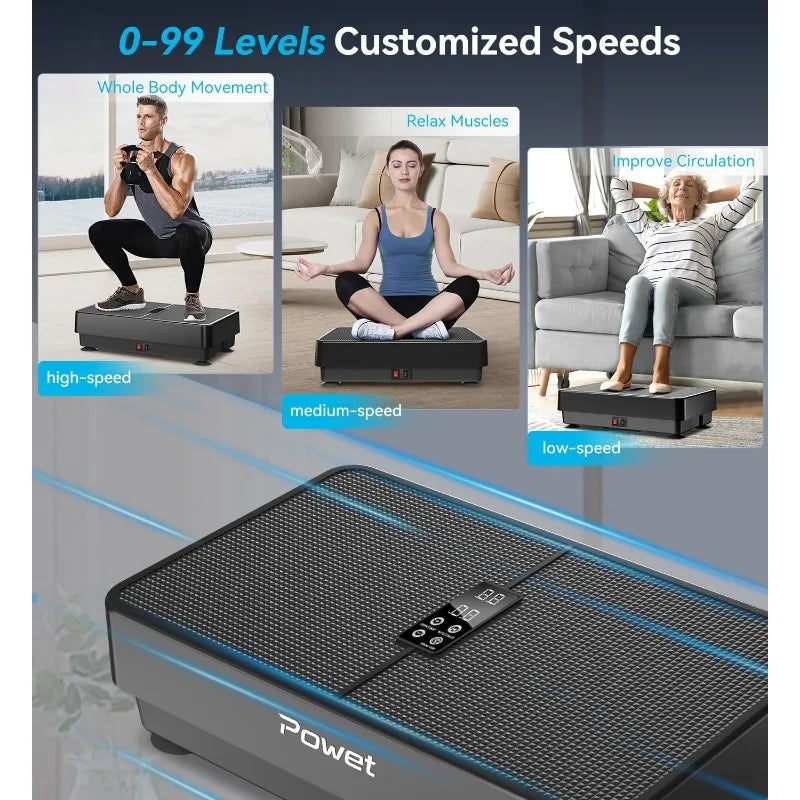 Vibration Plate Exercise Machine