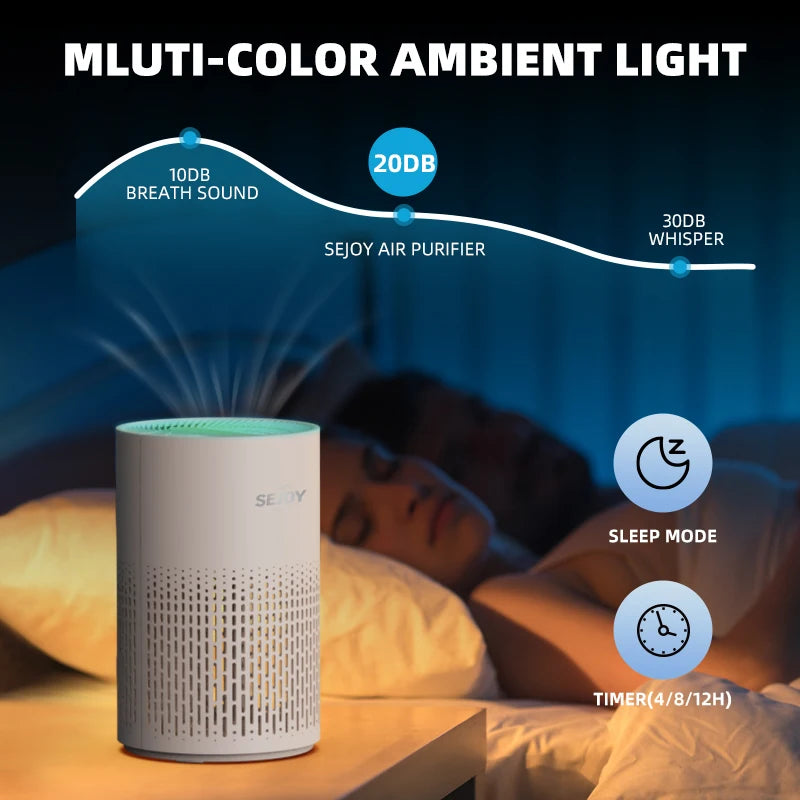 Air Purifier H13 True HEPA Filter