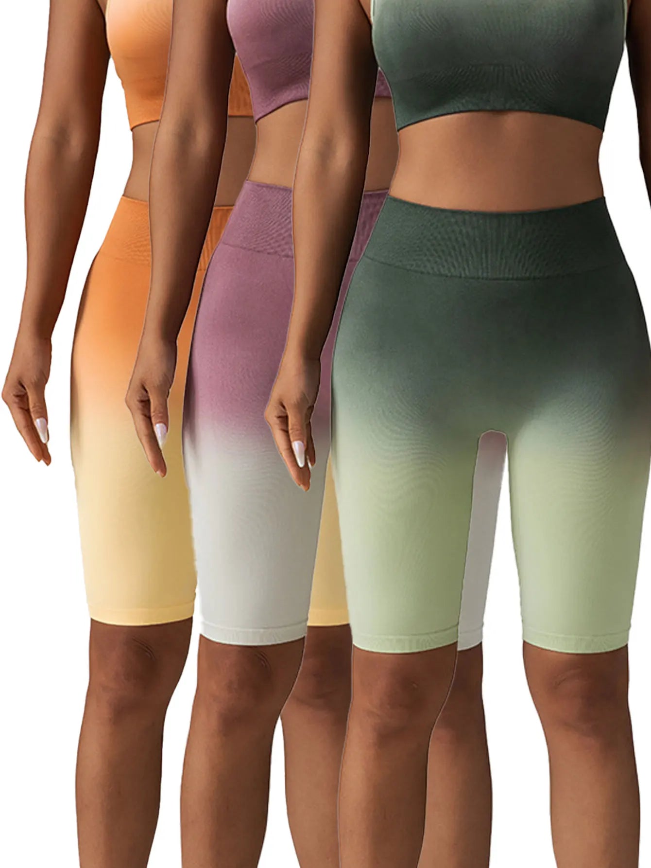 3 Pack Yoga Sport Shorts