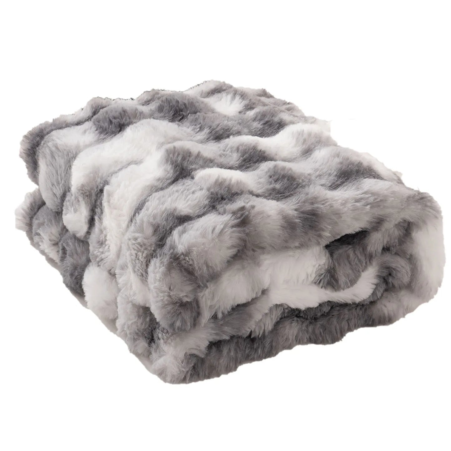 Faux Rabbit Fur Blanket