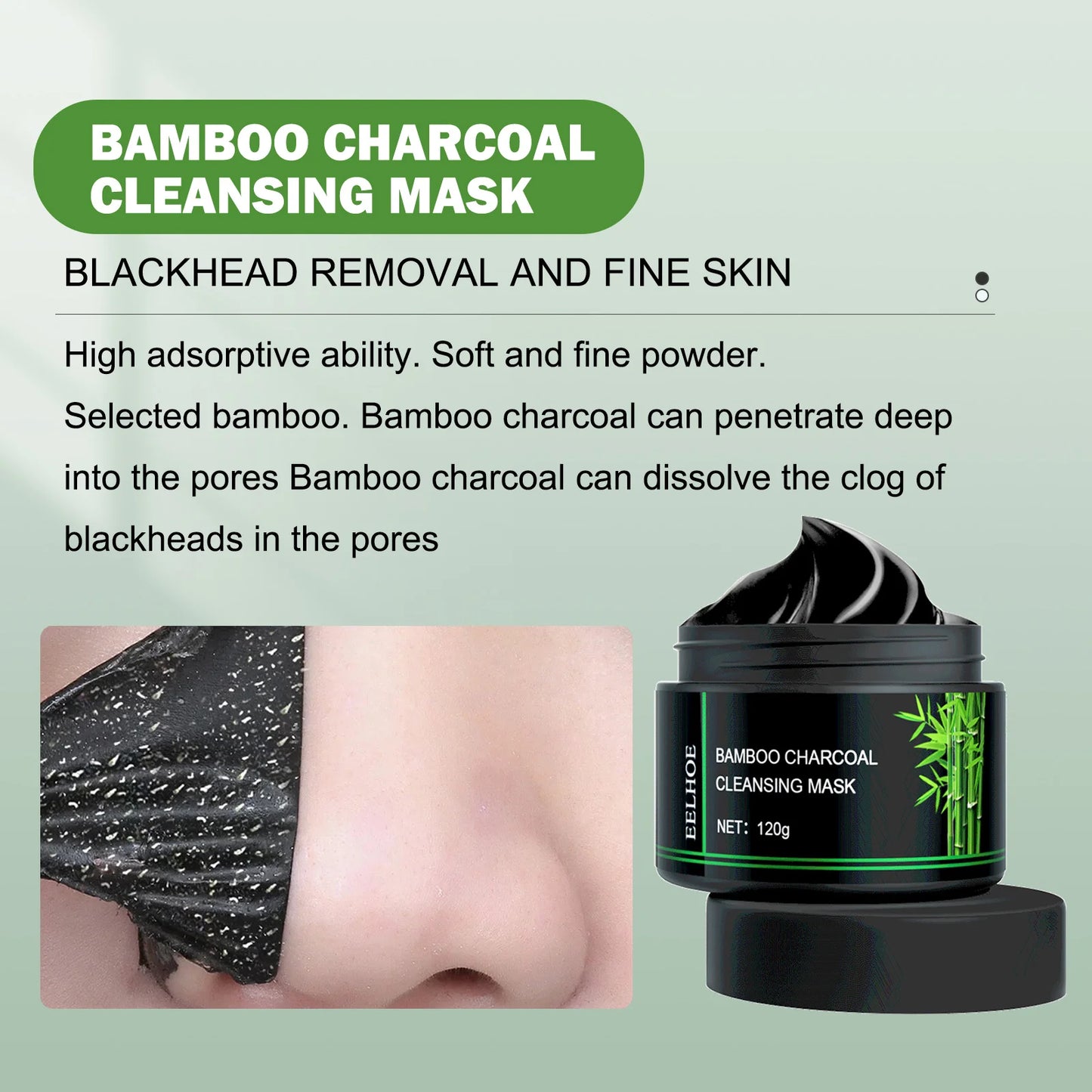 Charcoal Face Strips and Oil Set