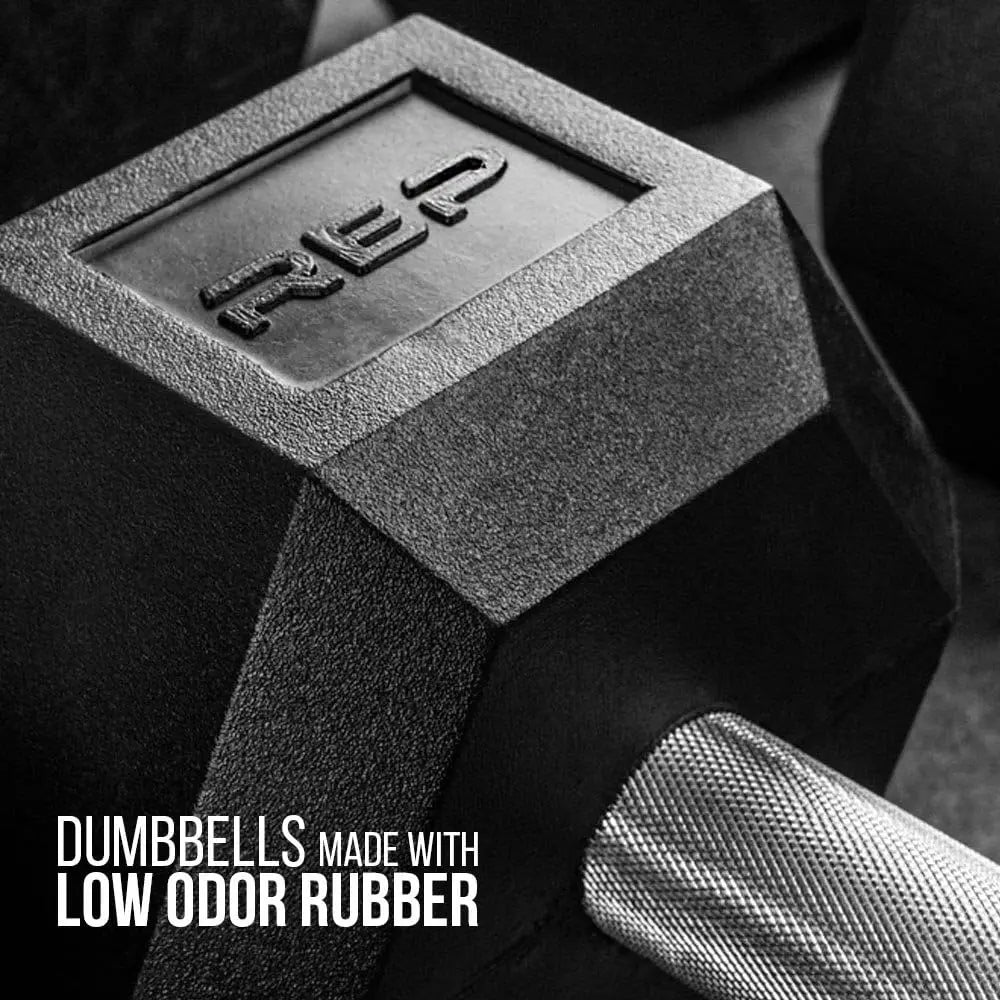 Rubber Hex Dumbbell(s)