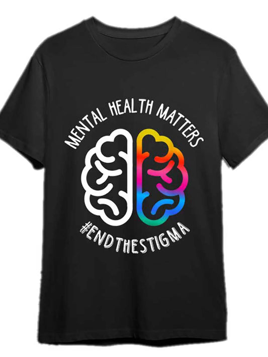 Mental Health Matters - Wellness Support T-Shirt