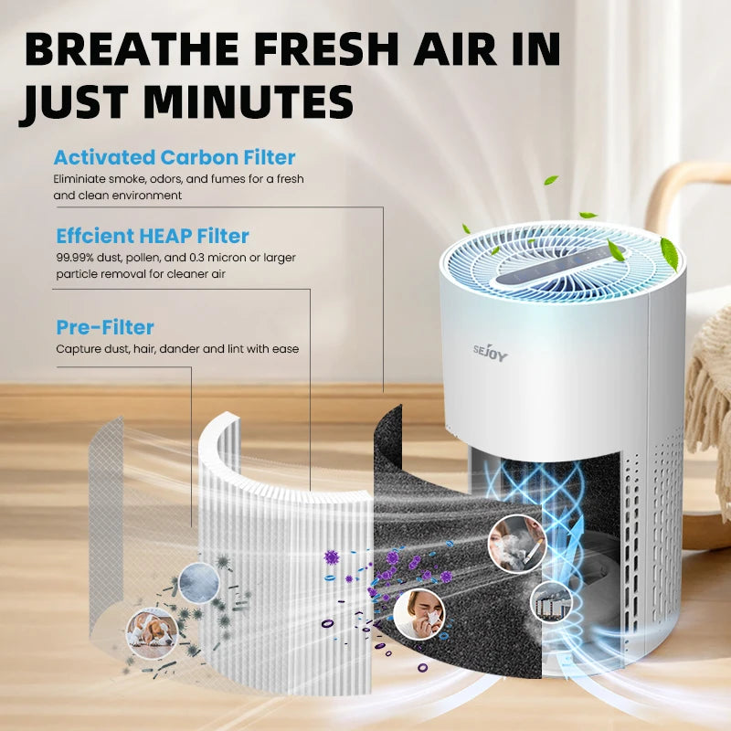 Air Purifier H13 True HEPA Filter