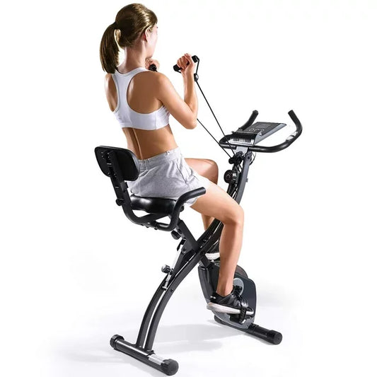 Upright Stationary Bike With Pulse Sensor