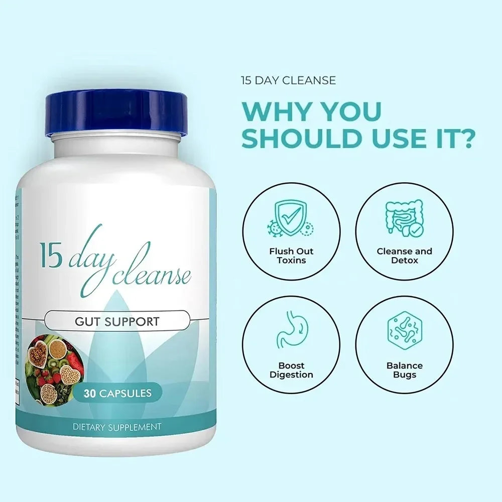Gut and Colon 15-day Cleanse and Detox